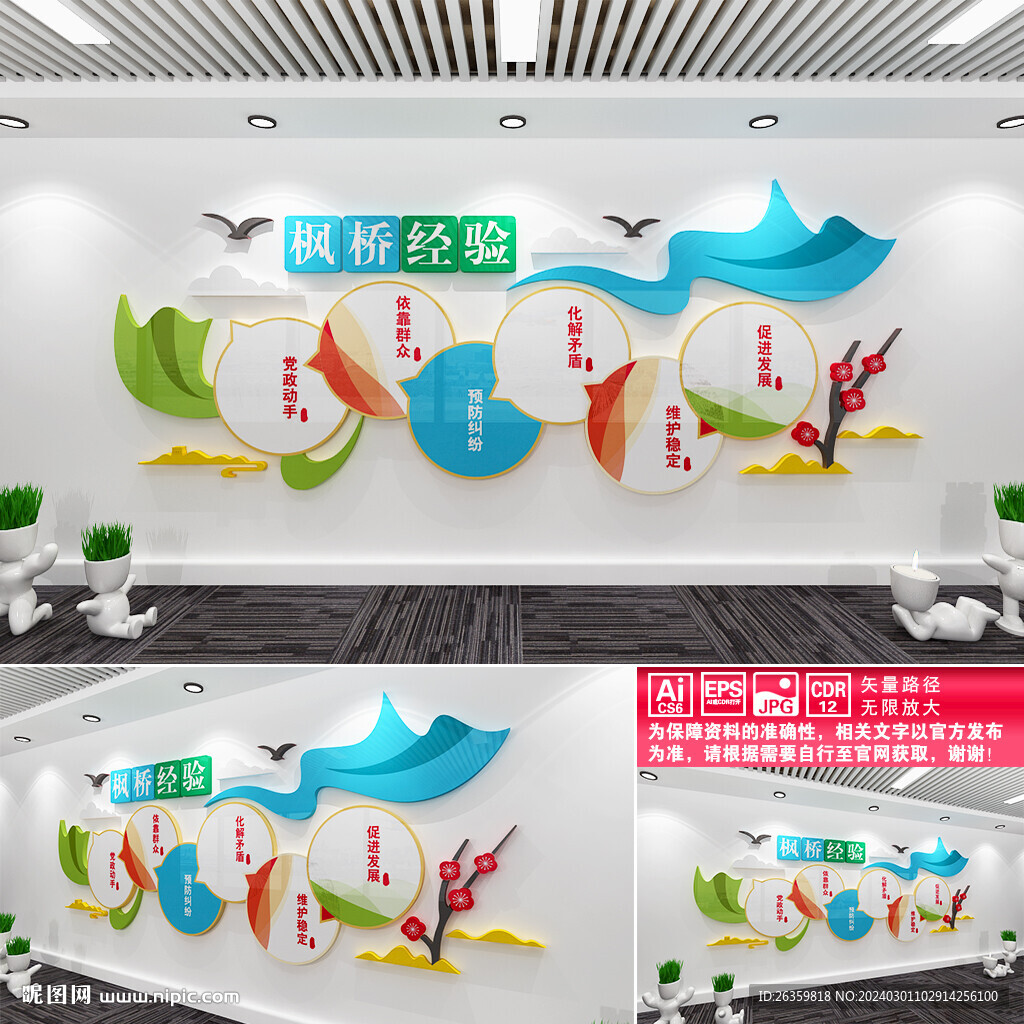 枫桥经验文化墙