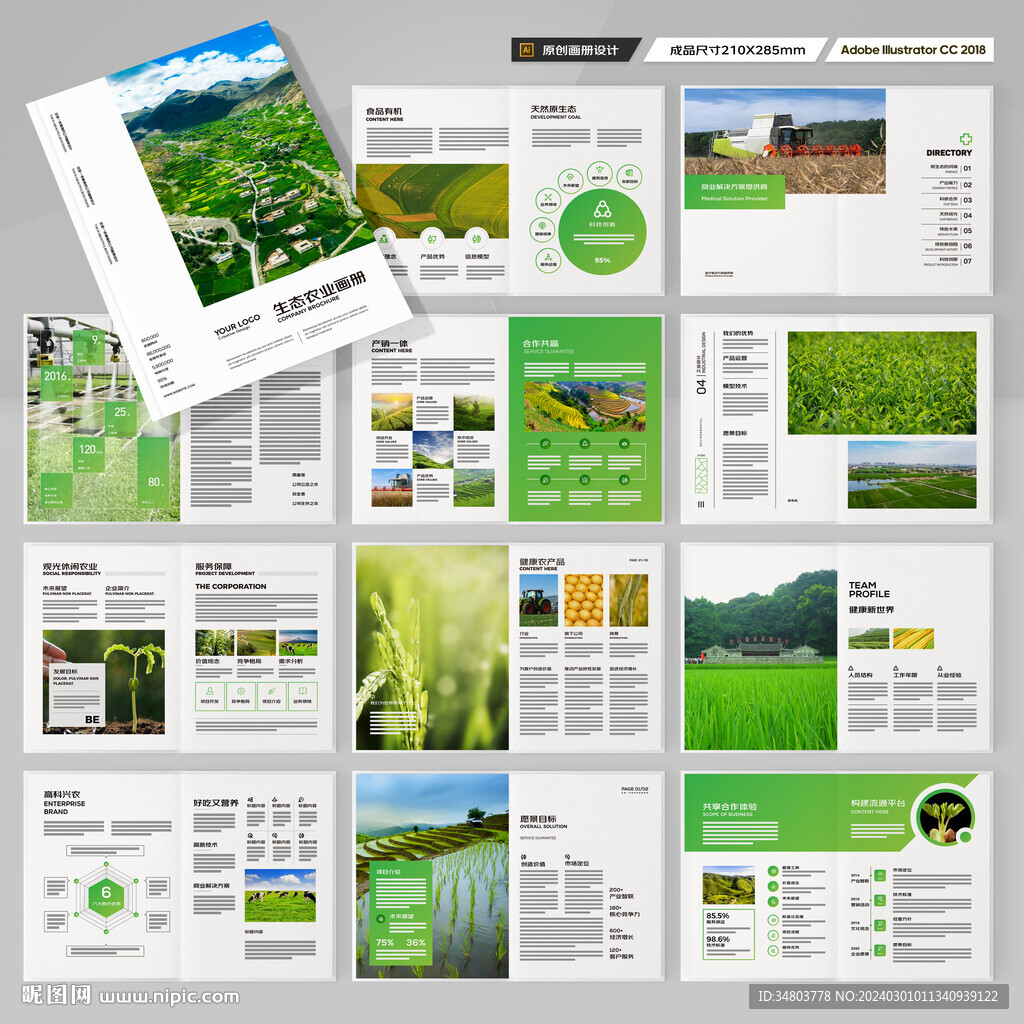 绿色农业画册