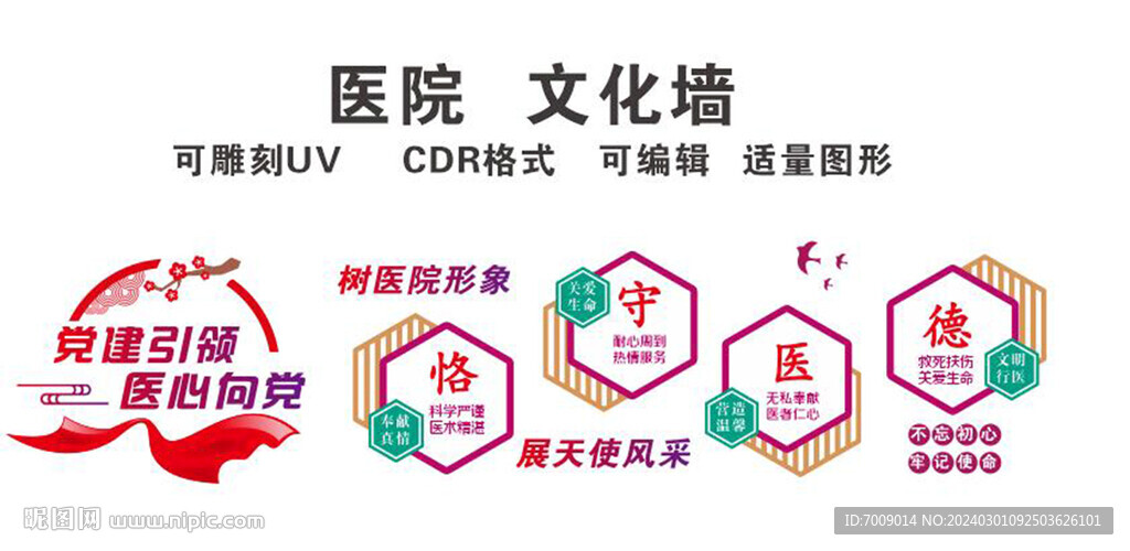 医院廉洁文化墙