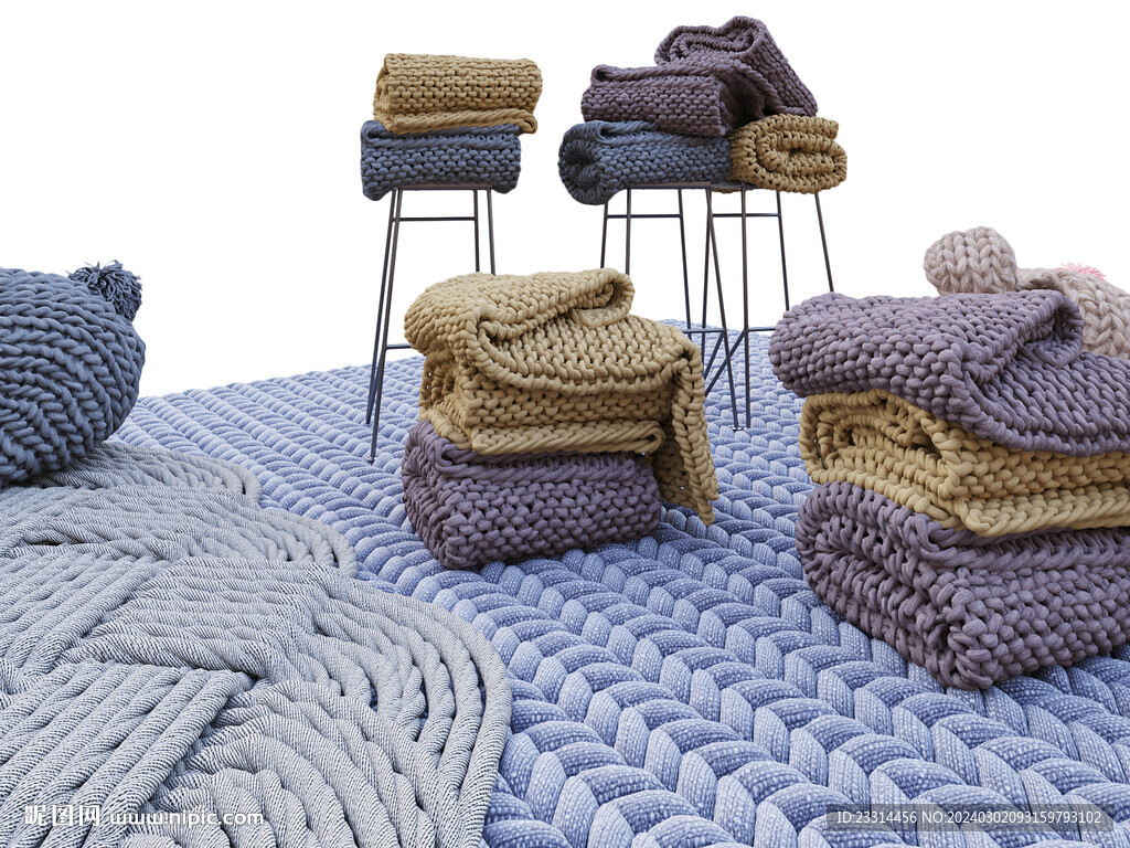 编织物及地毯组合