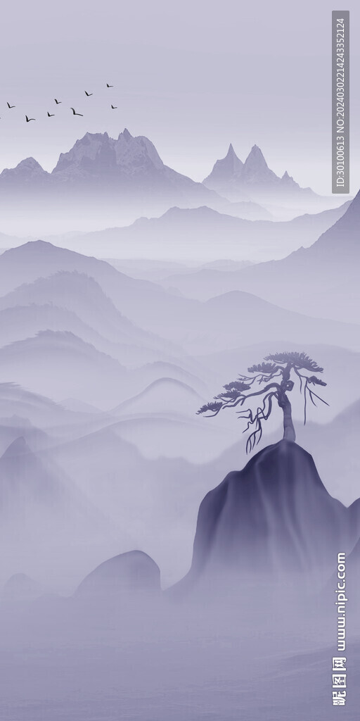 人气 高雅简约玄关 Tif分层