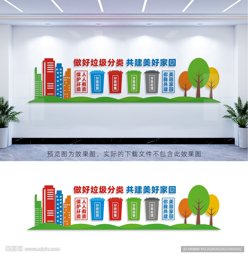 垃圾分类文化墙