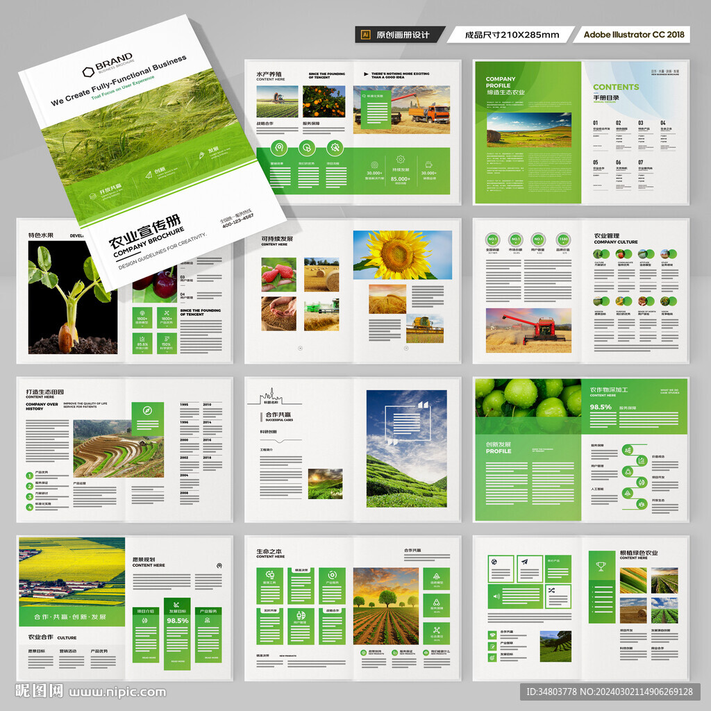 农业科技画册