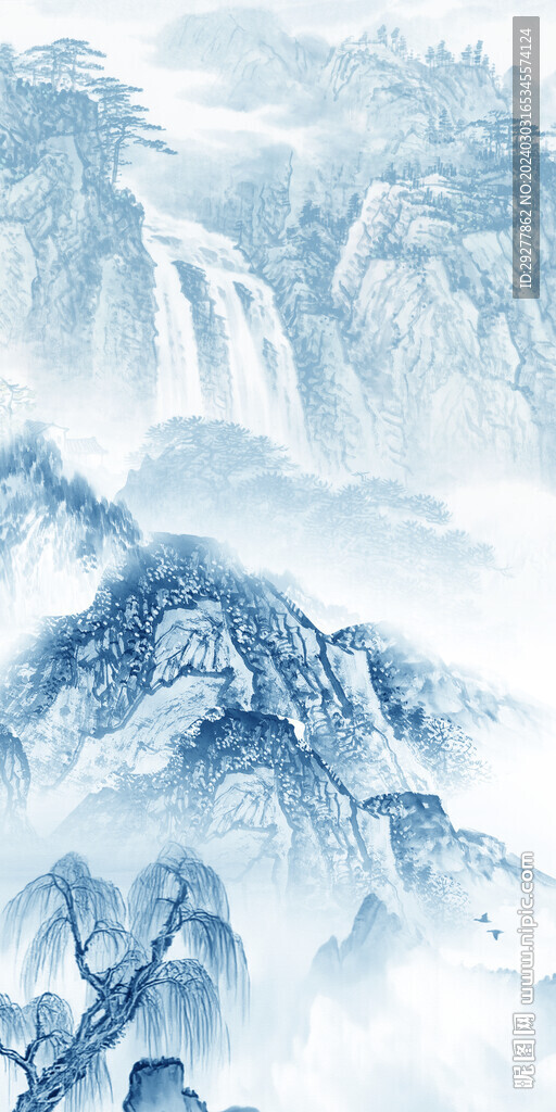 高端 意境高档玄关 TIF分层