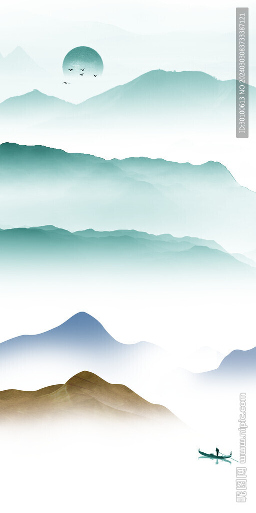 意境 清晰现代玄关 Tif分层