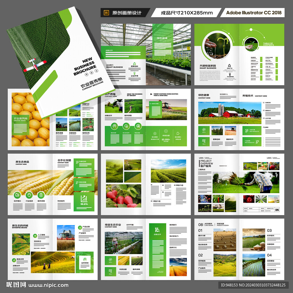 农产品画册