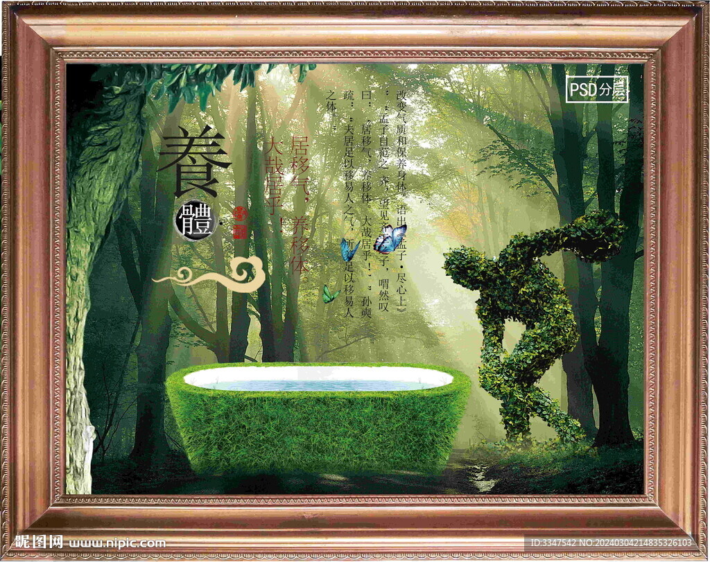 客厅画养体
