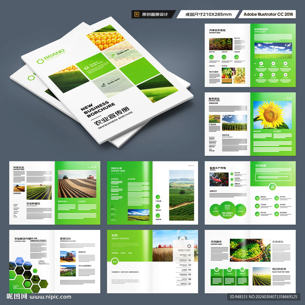 农产品画册