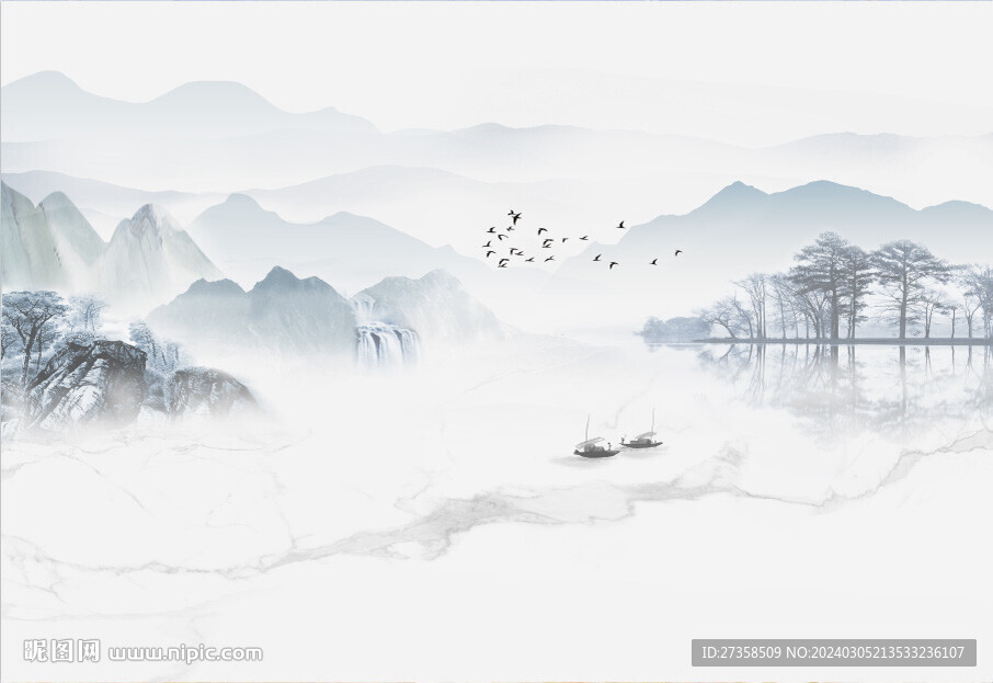水墨山水