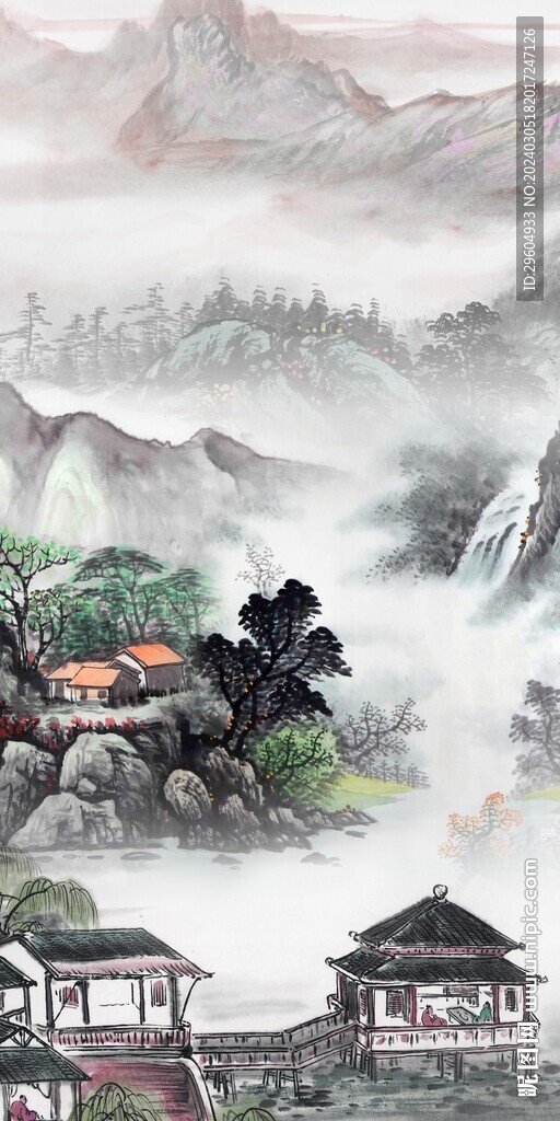 现代 简意玄关新画 TiF分层