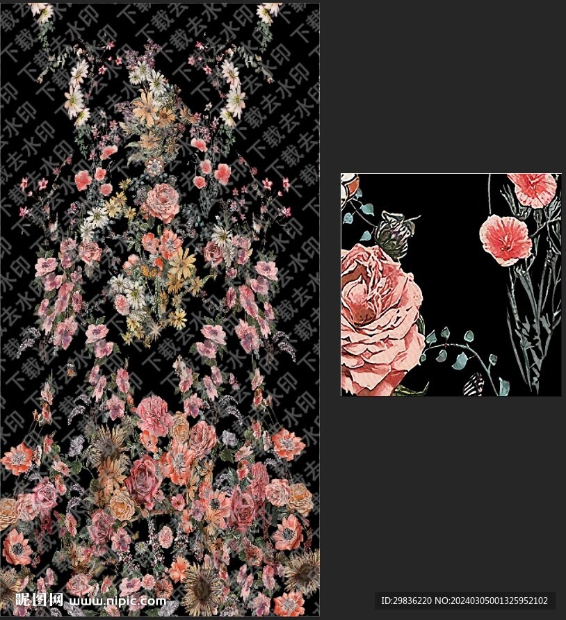 定位花