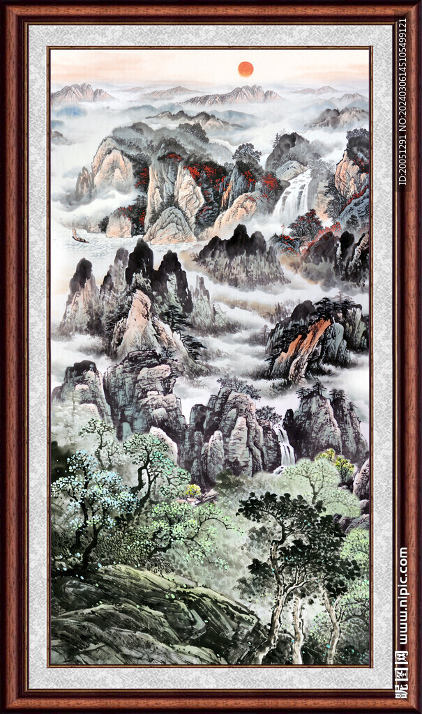 国画风景 