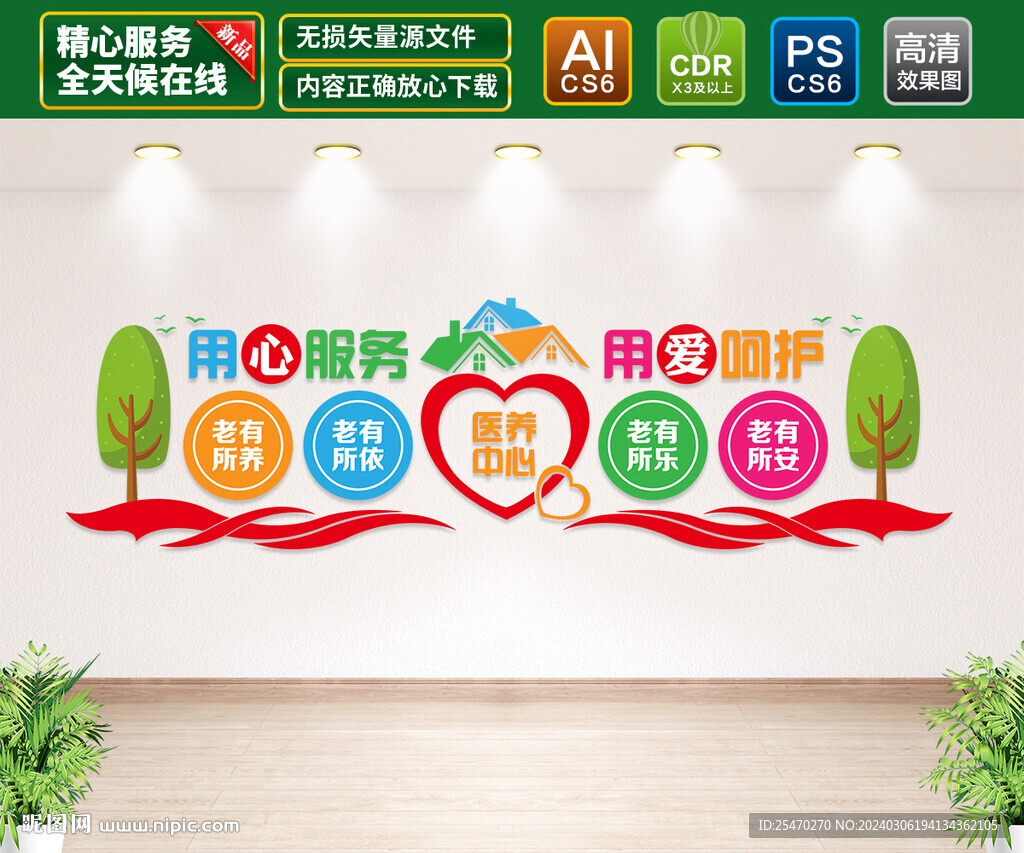 医养中心文化墙