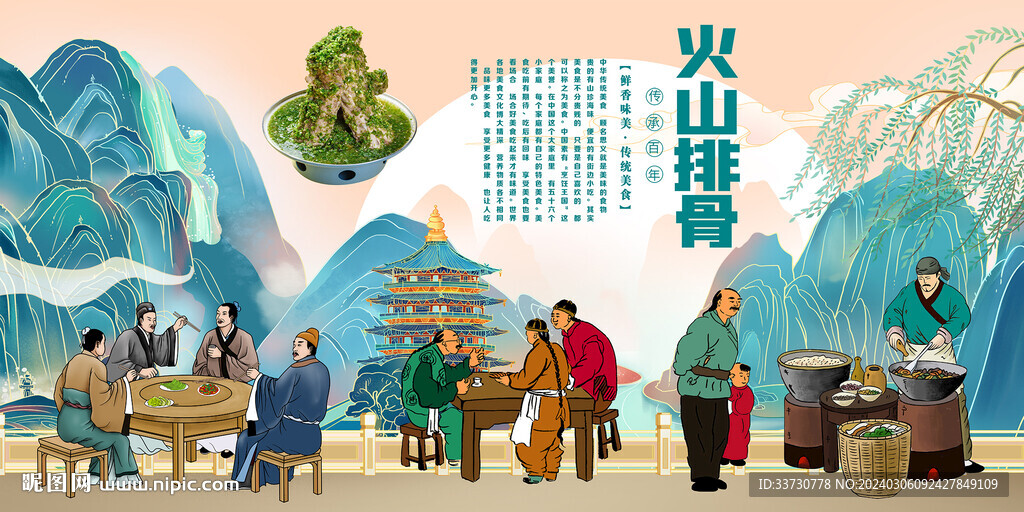 火山排骨