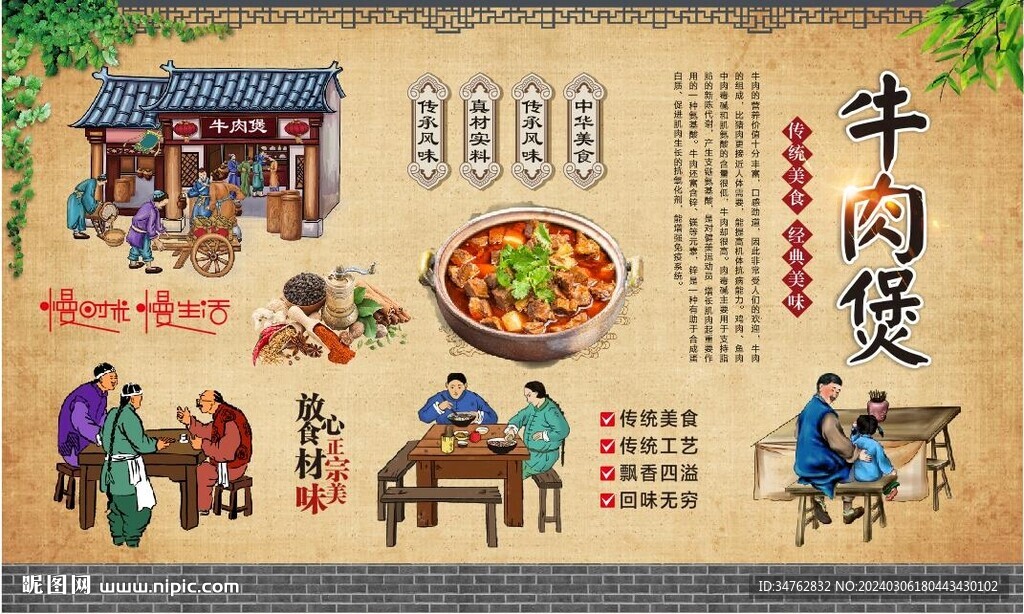 牛肉煲
