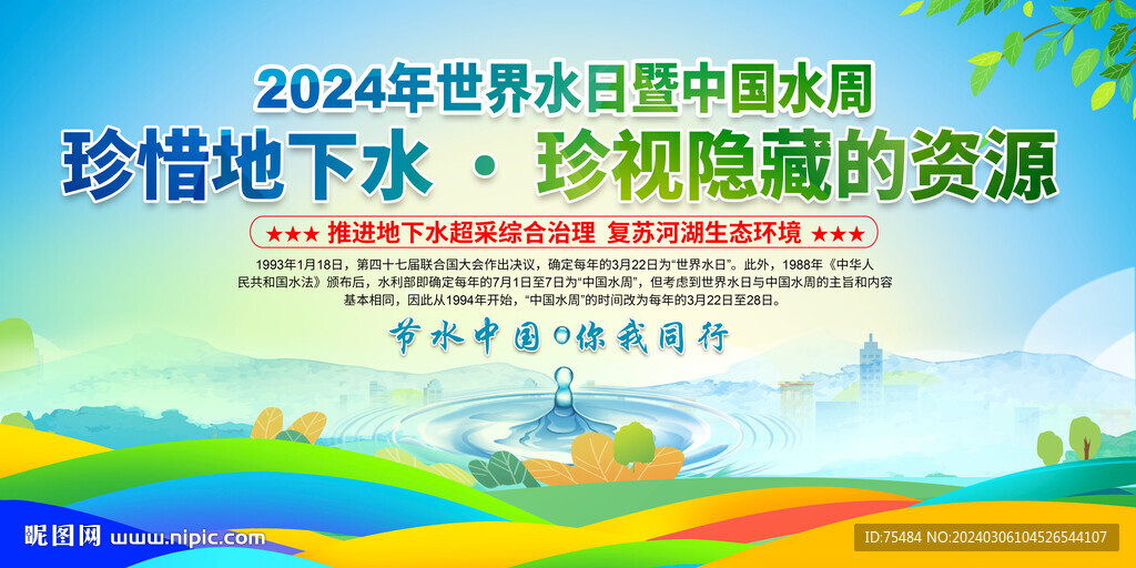 中国水周世界水日
