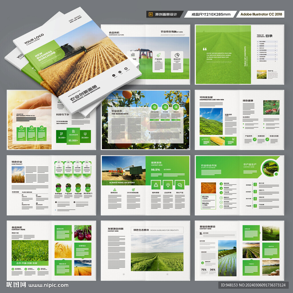 农业科技画册
