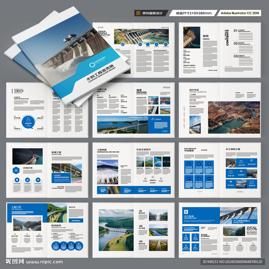 大坝宣传册 