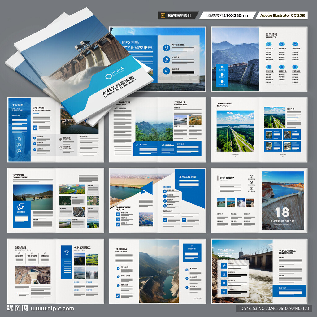大坝宣传册 