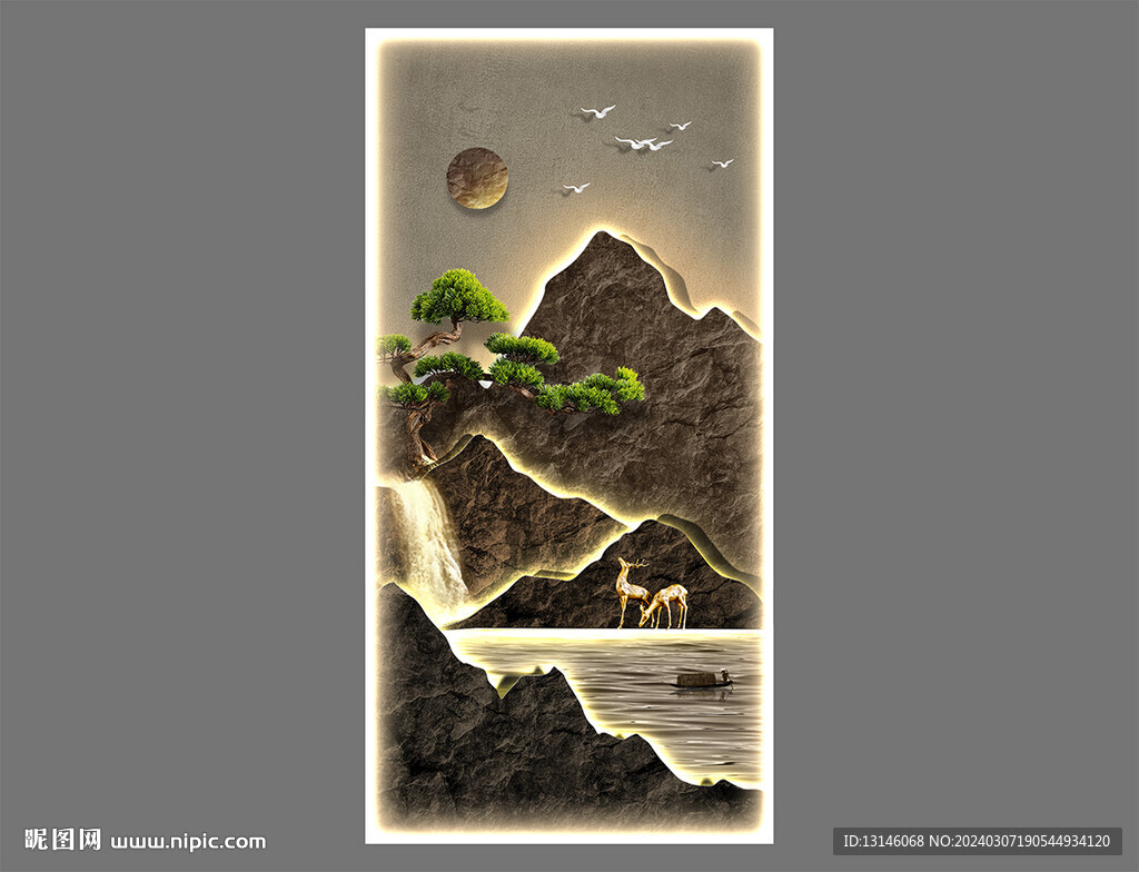 山水装饰画