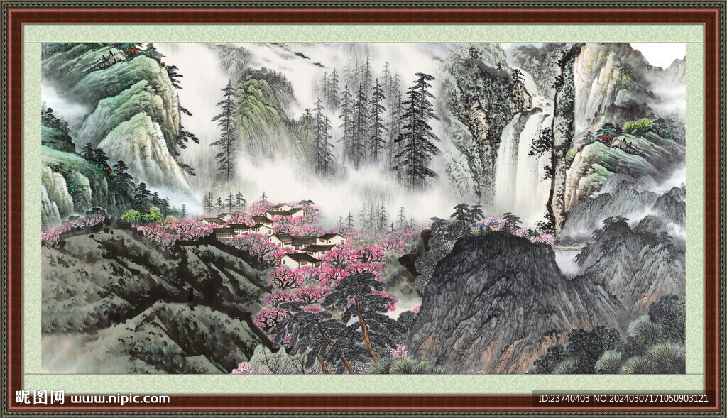 山水风光 
