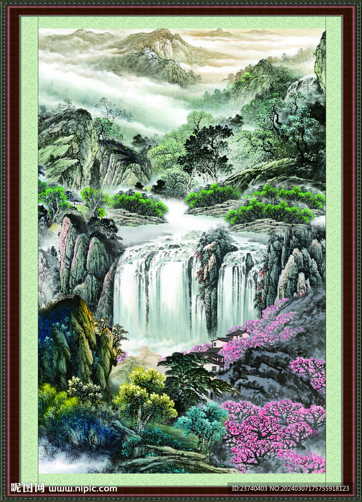 中国风山水