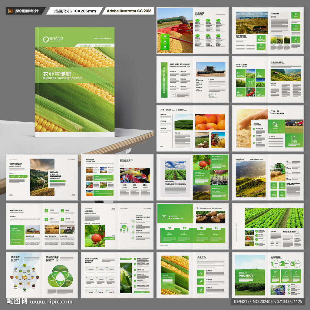 农产品画册