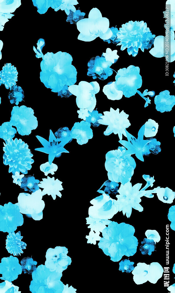 手绘花