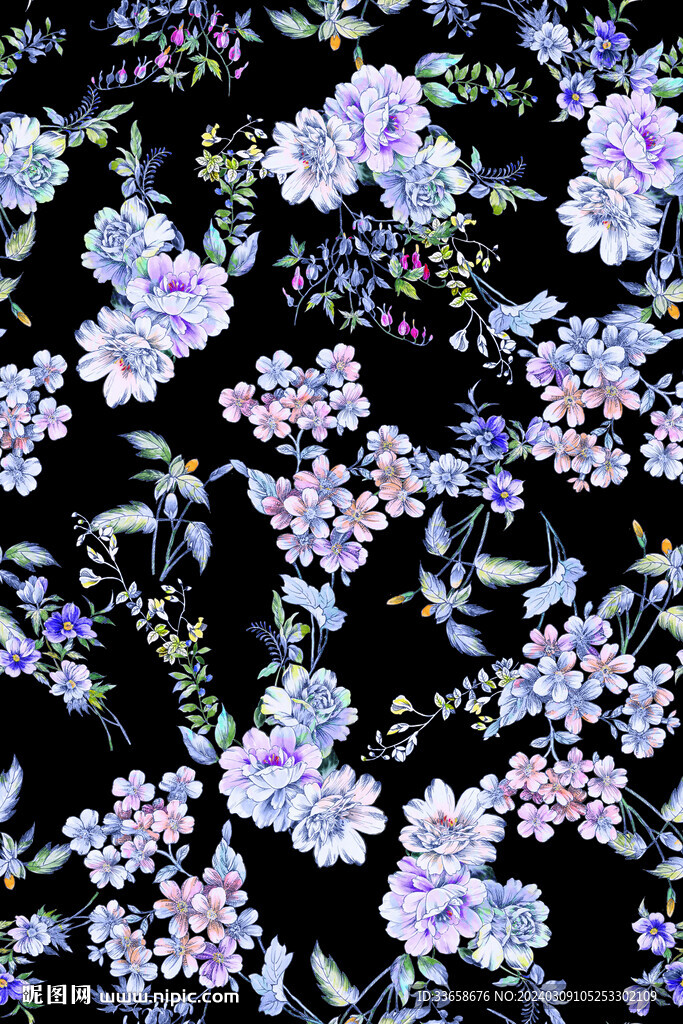 手绘花