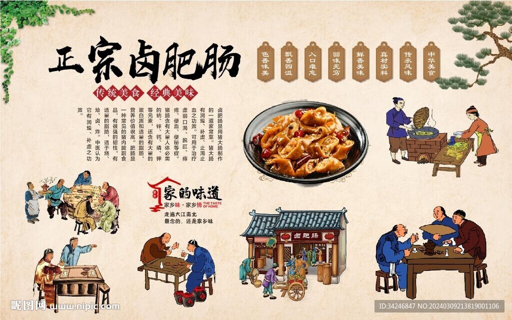 卤肥肠