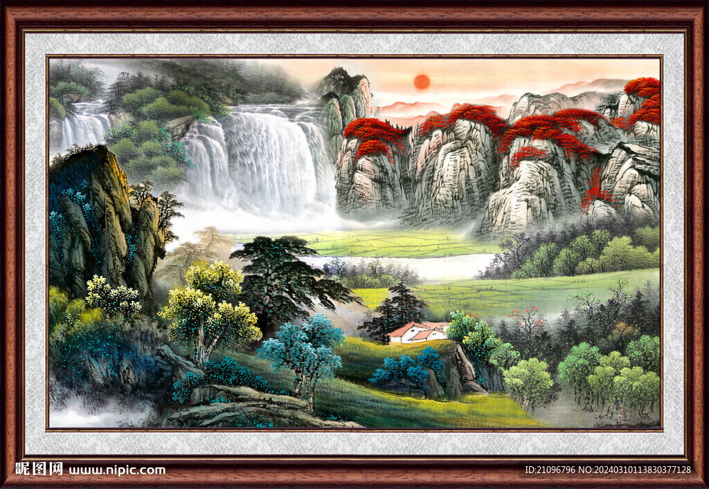 山水画 