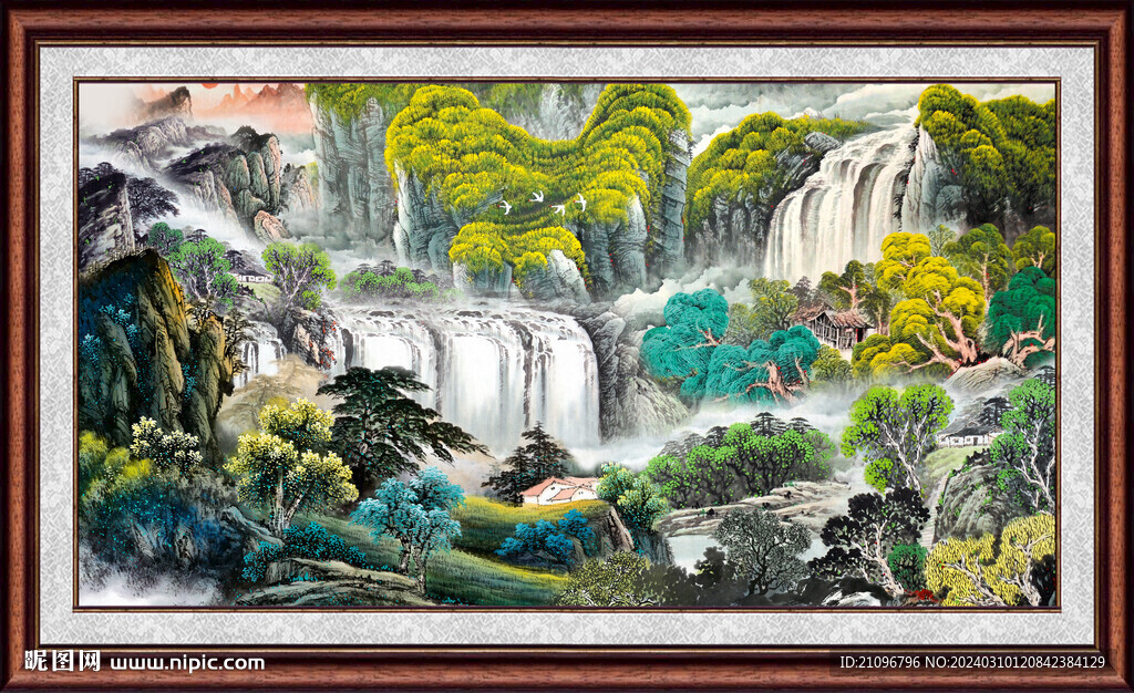 山水画 