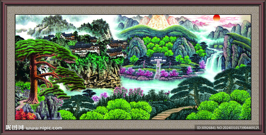 中国山水 