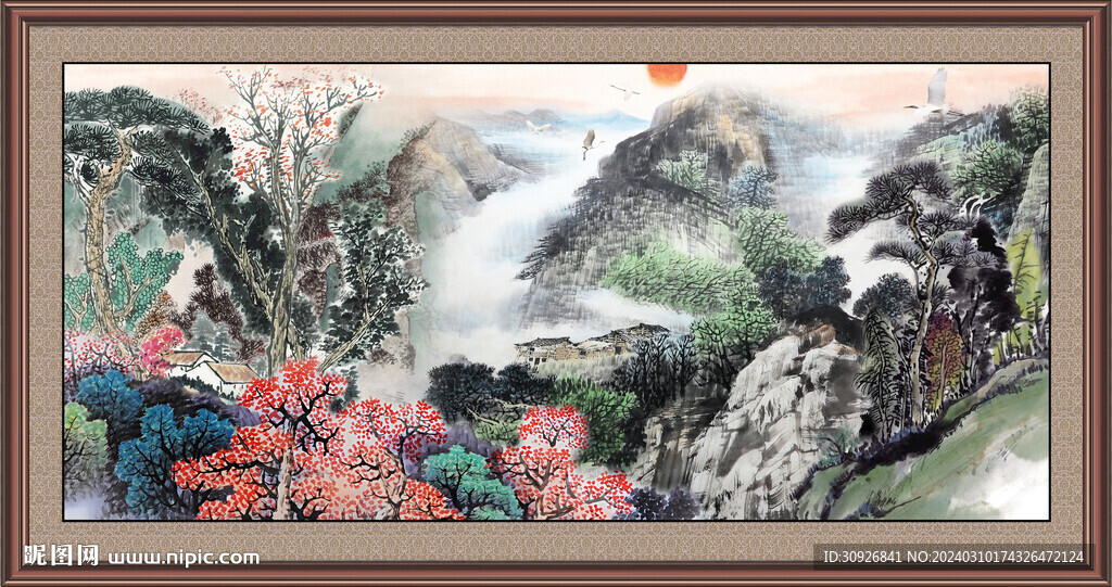 中国山水 