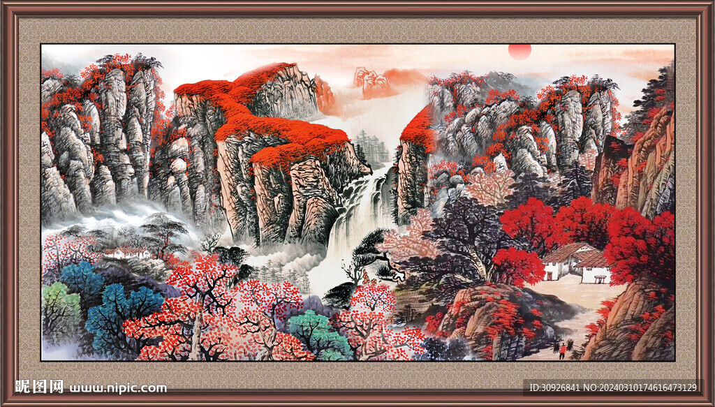 风景画 