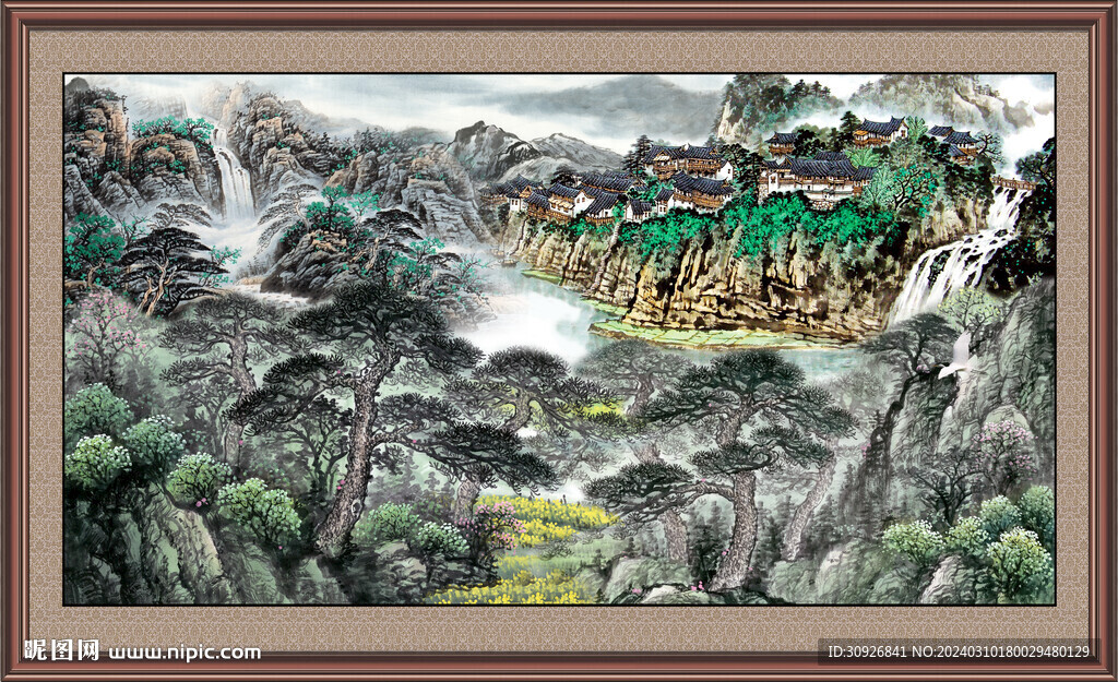 中国山水 