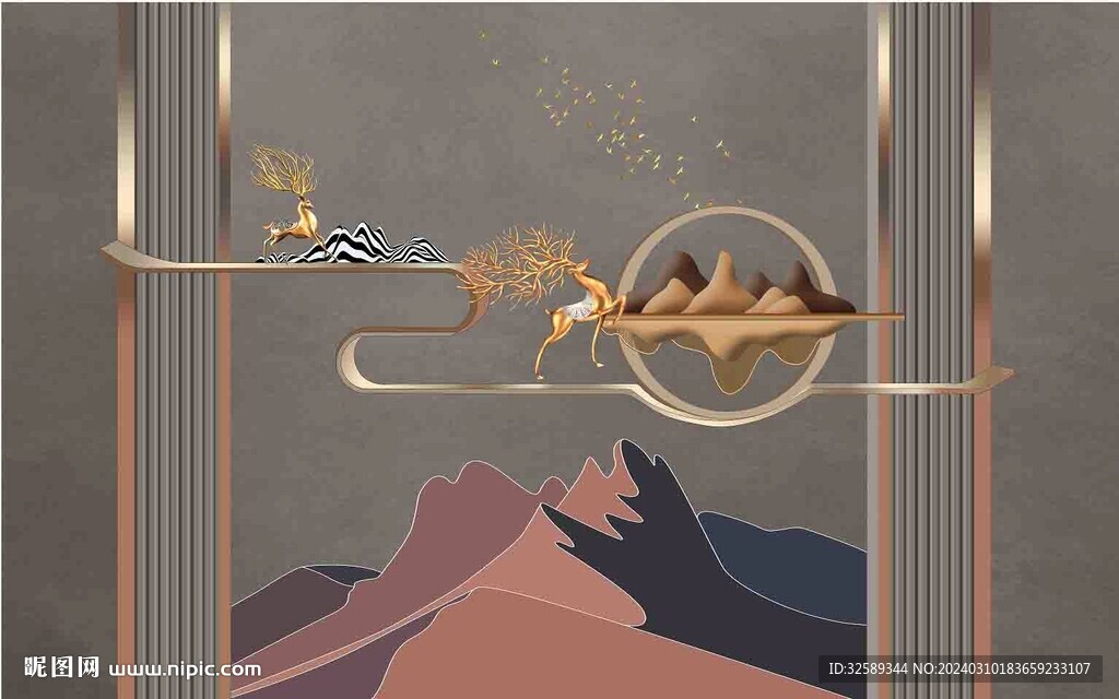 背景墙 