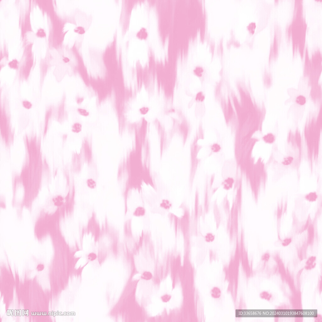 扎染花