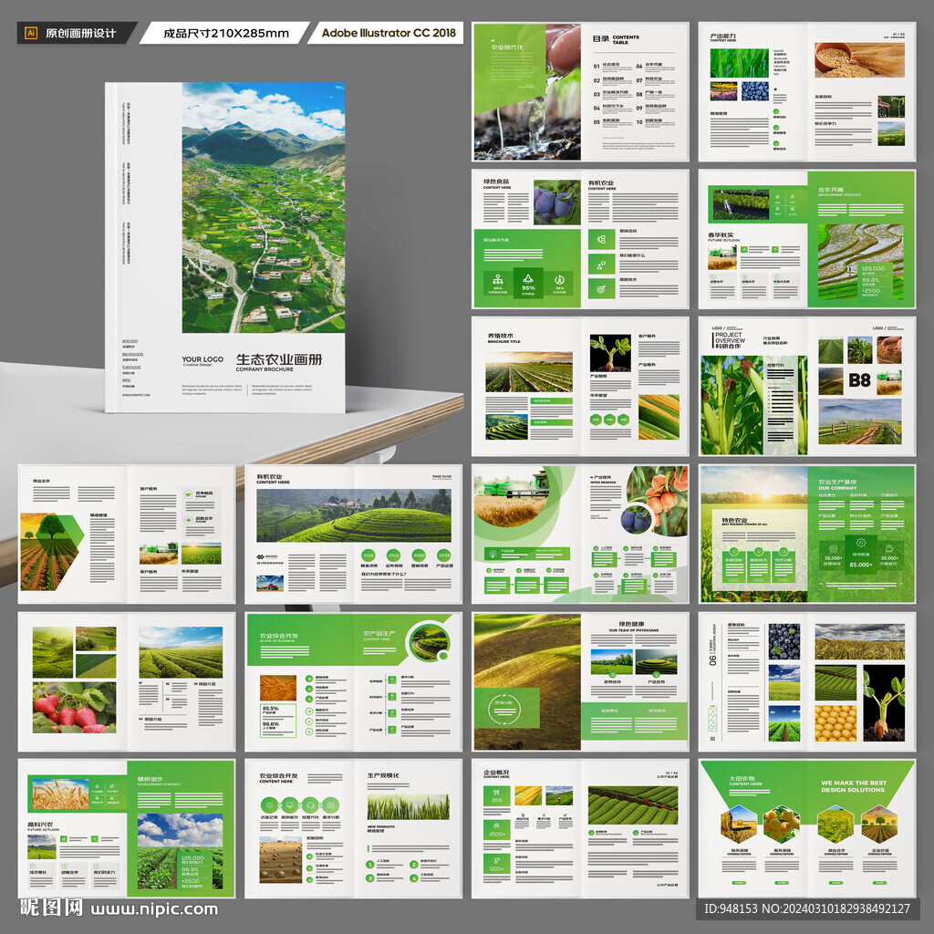 农业科技画册