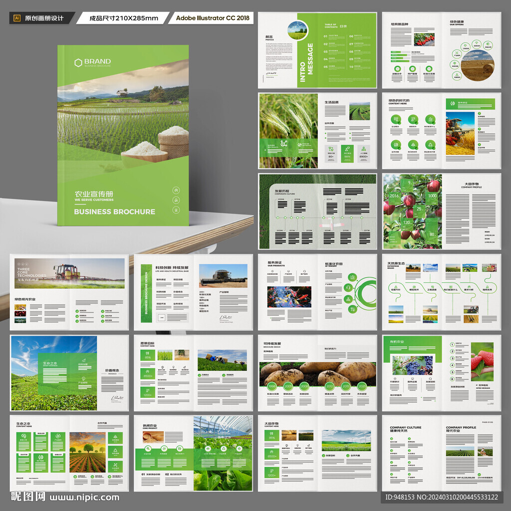 农产品画册