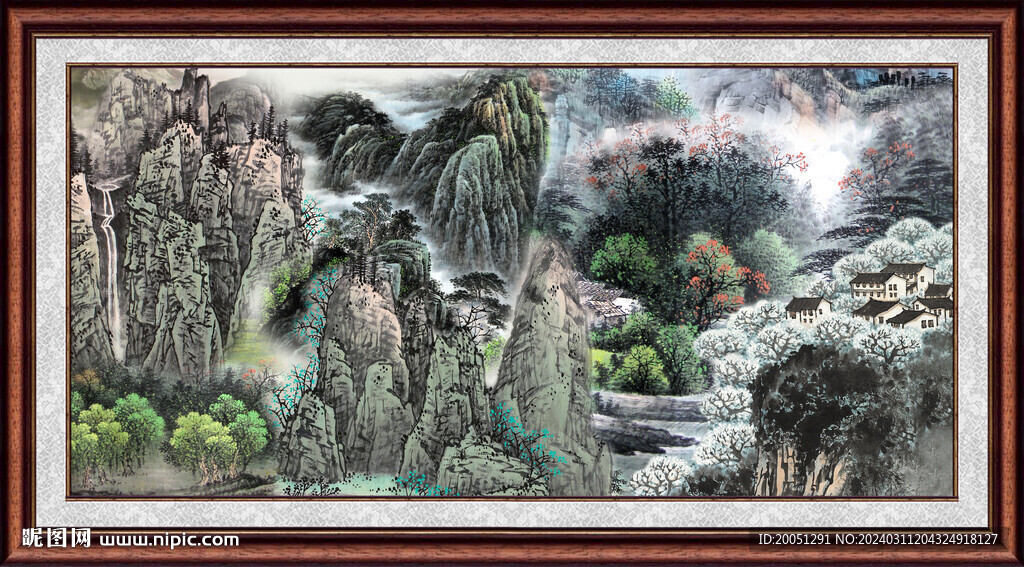 山水景色 