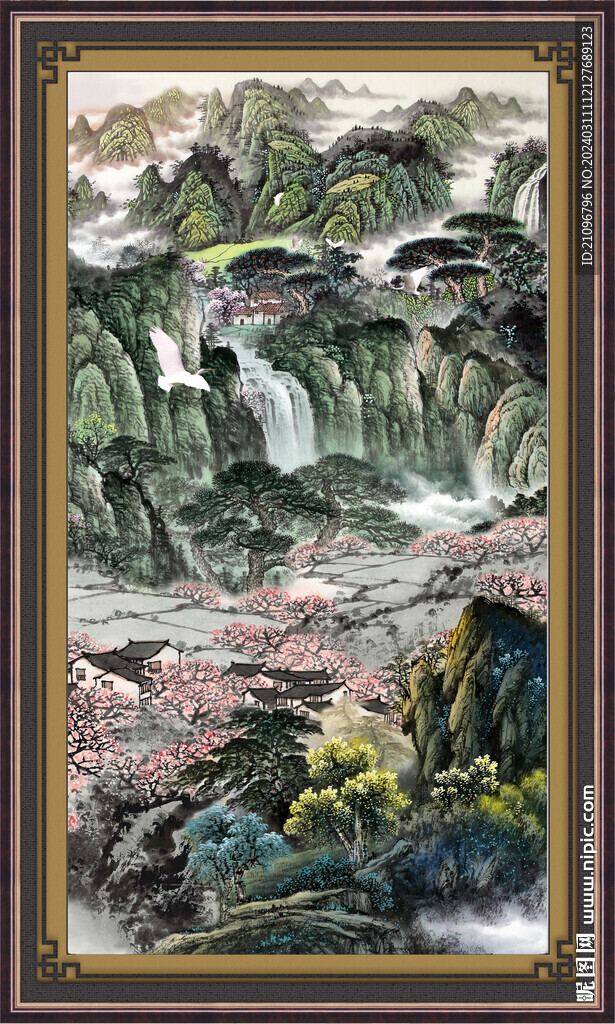 山水画 
