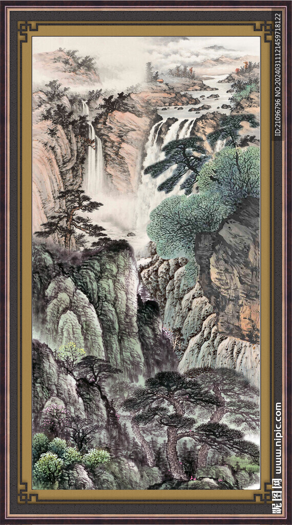 大厅画 