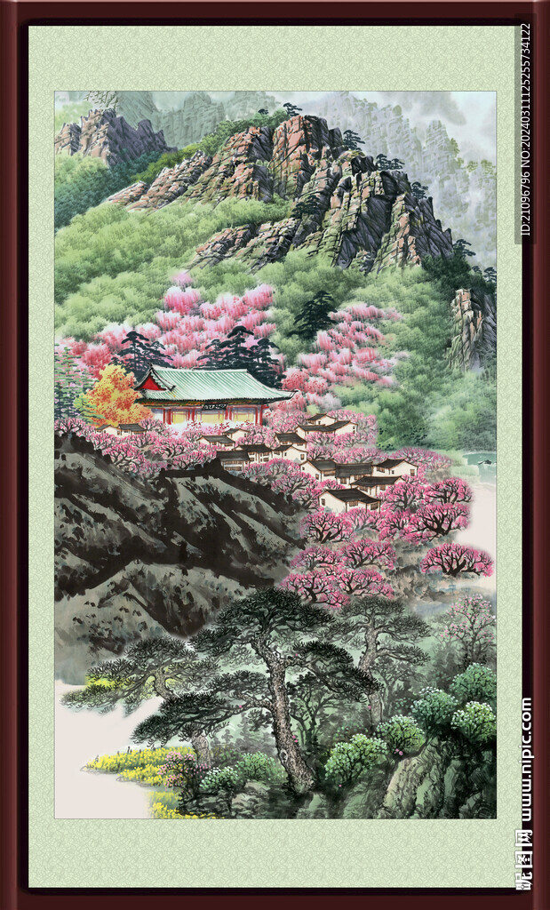 中国风山水 