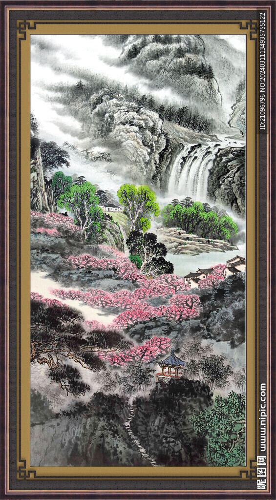 中国风山水 