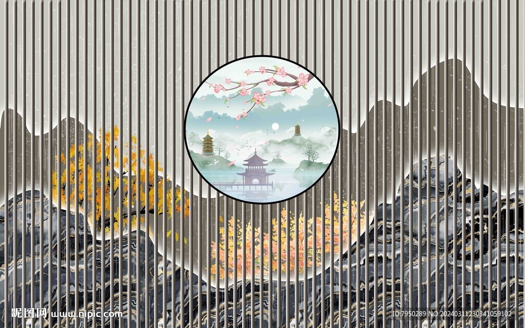 中式装饰背景墙