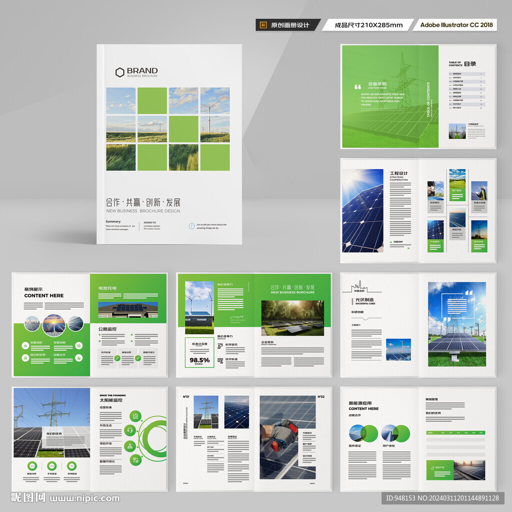 新能源宣传册
