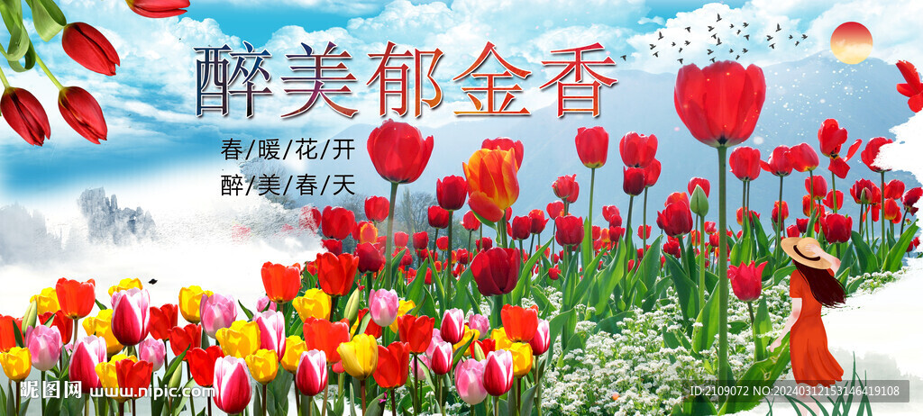 郁金香  
