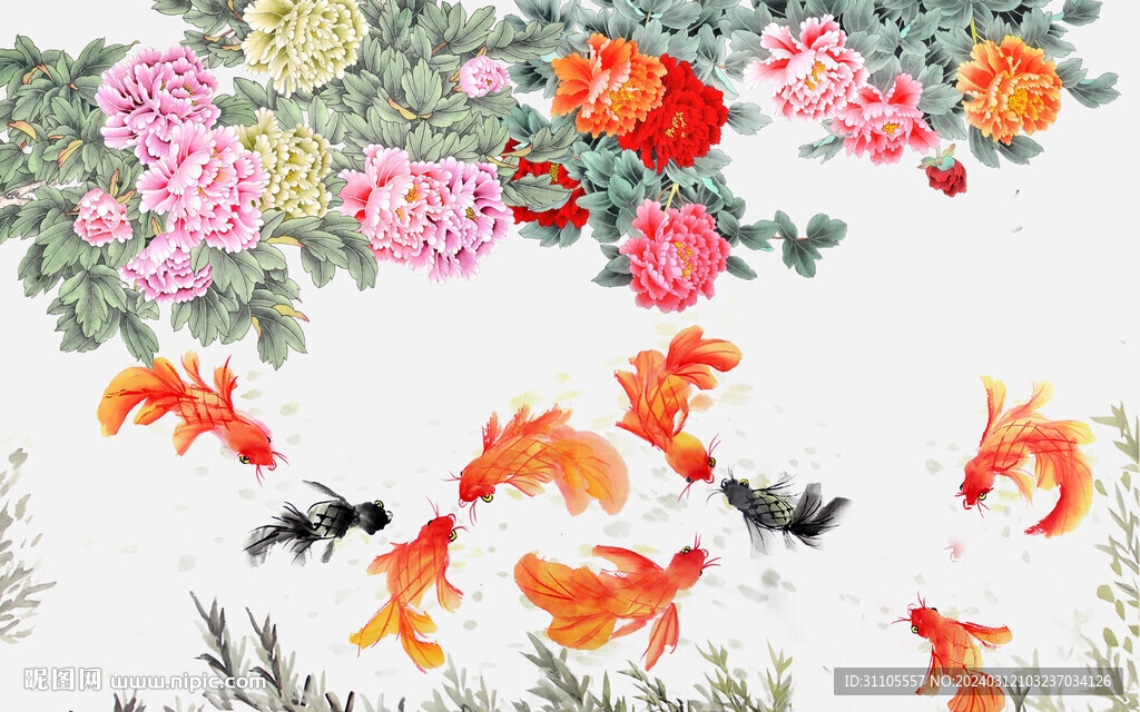大型壁画 