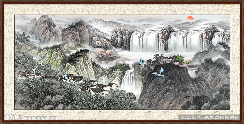 中国山水画 